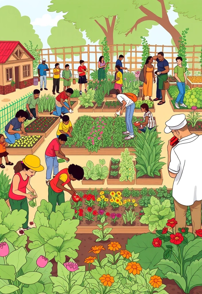 10 Mind-Blowing Gardening Ideas for 2025 That Will Transform Your Urban Space! - 10. Community Gardens: Growing Together