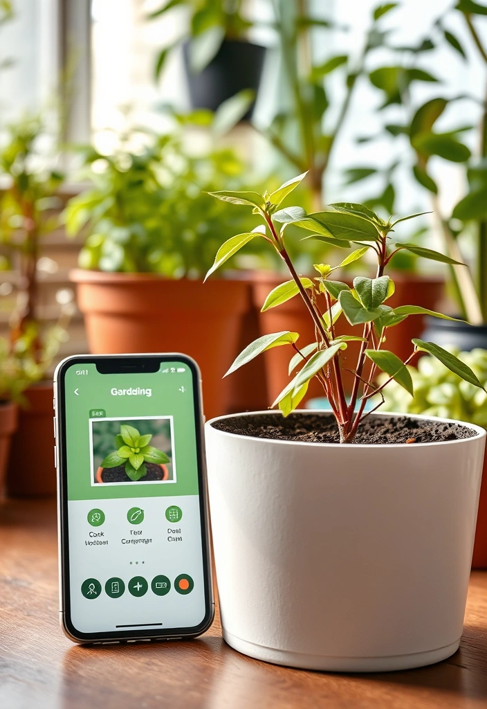 10 Mind-Blowing Gardening Ideas for 2025 That Will Transform Your Urban Space! - 3. Smart Gardening: Technology Meets Nature