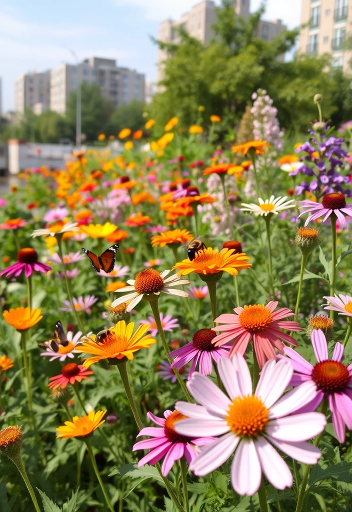 10 Mind-Blowing Gardening Ideas for 2025 That Will Transform Your Urban Space! - 6. Pollinator Gardens: Attracting Nature’s Helpers