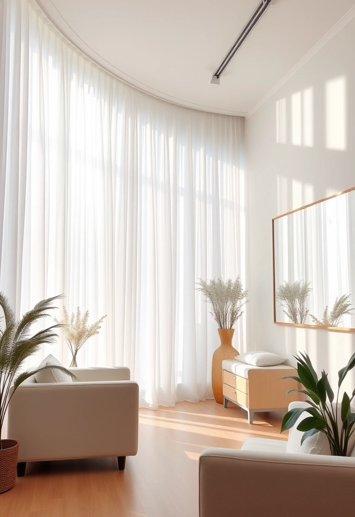 10 Minimalist Home Decor Ideas for 2025 That Will Transform Your Space! - 5. Light and Airy