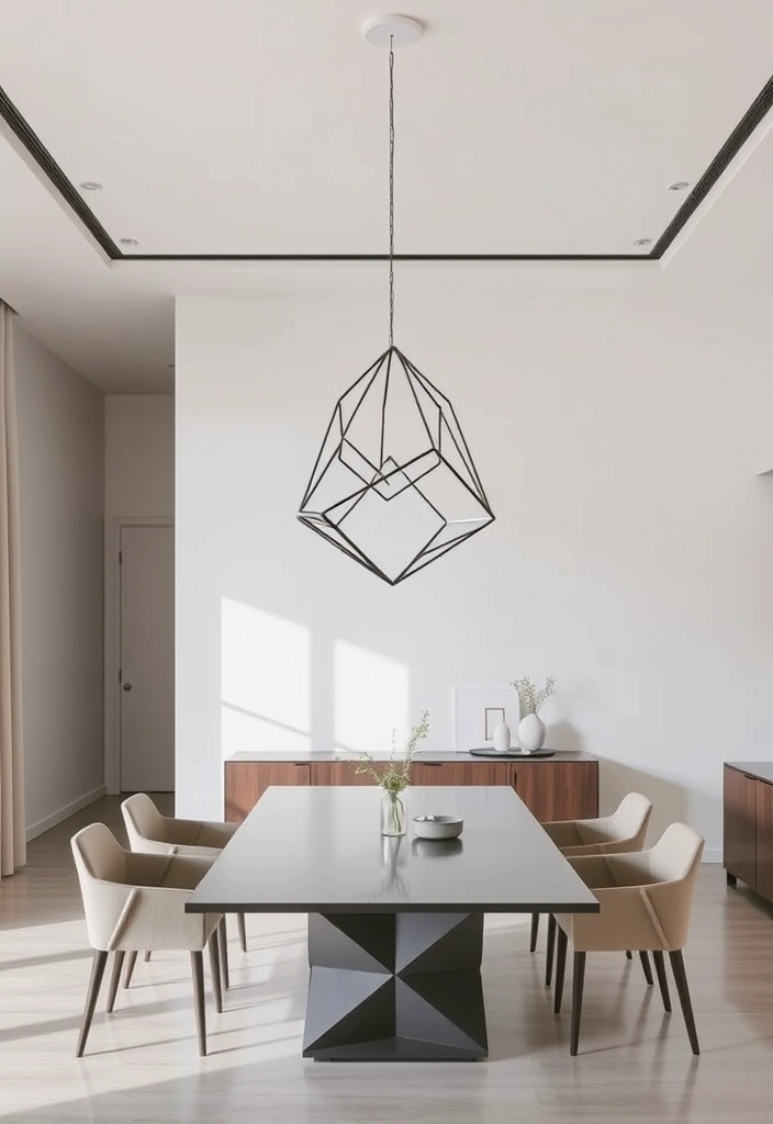 10 Minimalist Home Decor Ideas for 2025 That Will Transform Your Space! - 8. Statement Lighting