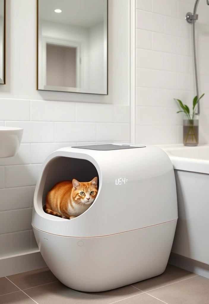 10 Must-Have Modern Pet Care Products for 2025 That Will Change Your Life! - 4. Self-Cleaning Litter Box