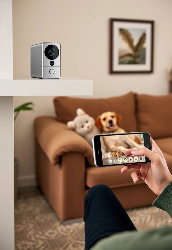 10 Must-Have Modern Pet Care Products for 2025 That Will Change Your Life! - 6. Pet Camera with Treat Dispenser