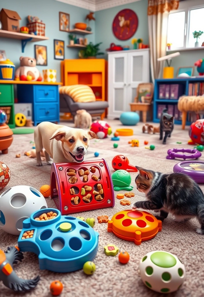 10 Must-Have Modern Pet Care Products for 2025 That Will Change Your Life! - 7. Interactive Pet Toys