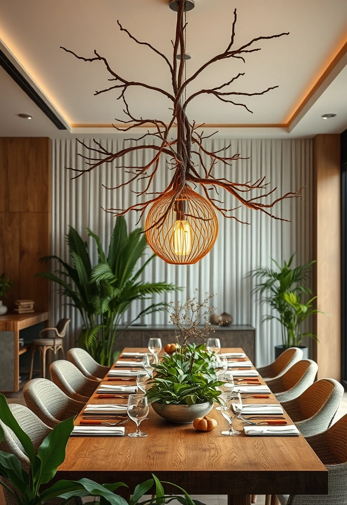 10 Nature-Inspired Decor Trends for 2025 That Will Bring the Outdoors In! - 3. Biophilic Lighting
