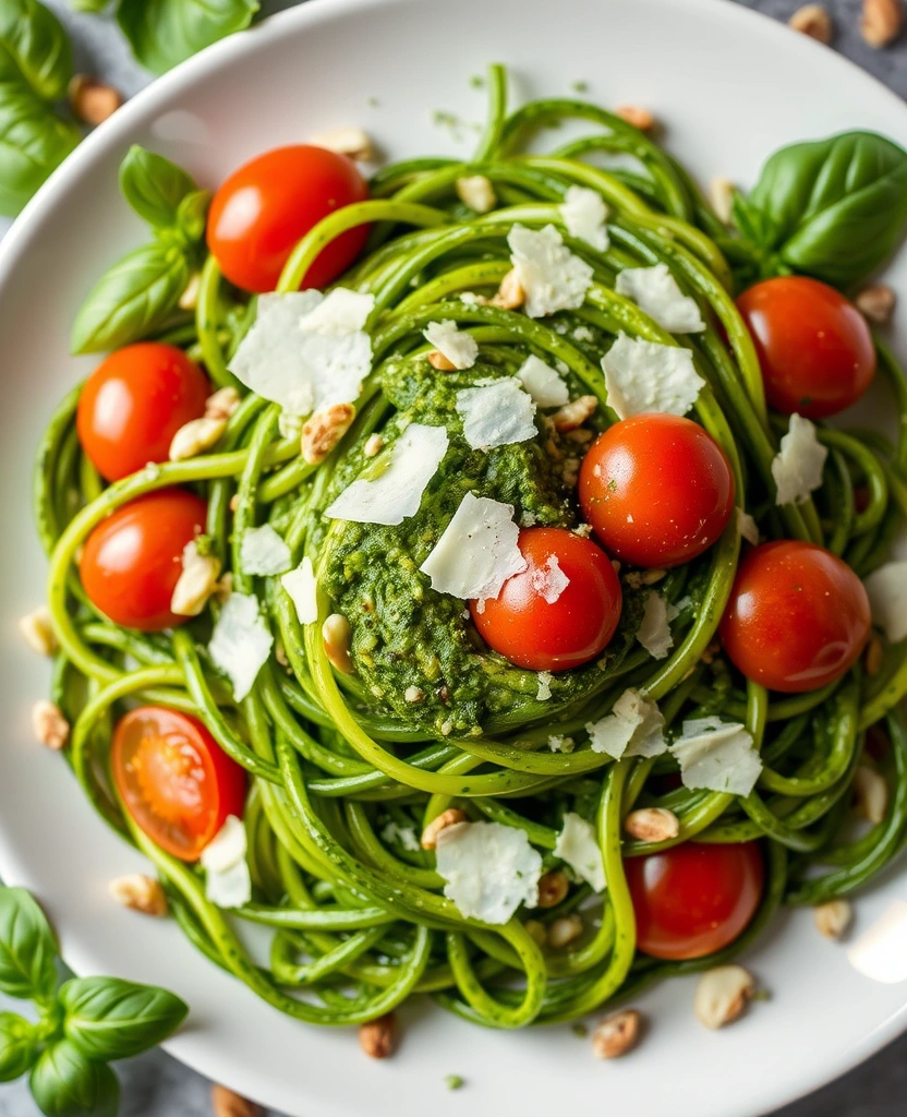 10 Satisfying Foods for Weight Loss That Make Dieting a Breeze! - 2. Zucchini Noodles with Pesto