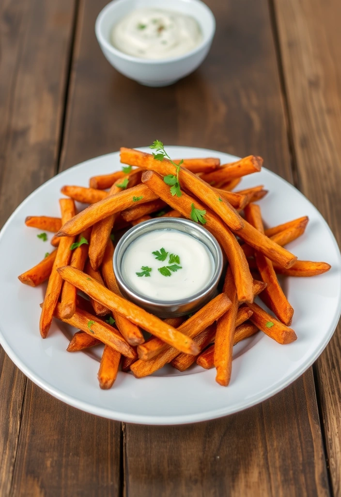 12 Guilt-Free Snacks That Will Satisfy Your Cravings Without the Regrets! - 10. Sweet Potato Fries