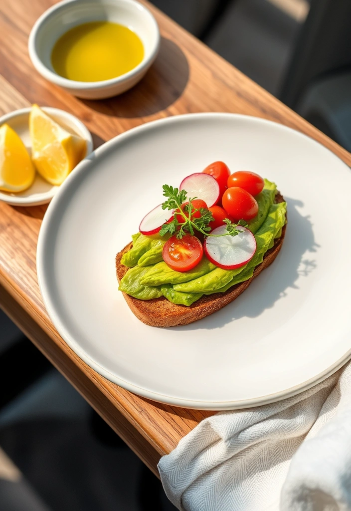 12 Guilt-Free Snacks That Will Satisfy Your Cravings Without the Regrets! - 2. Creamy Avocado Toast