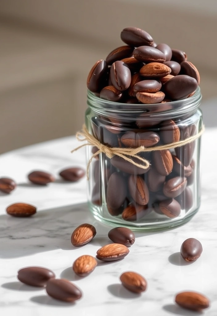 12 Guilt-Free Snacks That Will Satisfy Your Cravings Without the Regrets! - 7. Dark Chocolate-Covered Almonds