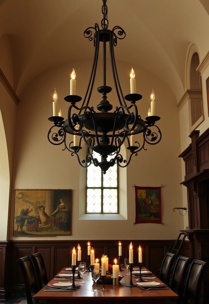 15 Enchanting Medieval Home Decor Ideas That Will Transport You to a Castle! - 6. Medieval-inspired Lighting