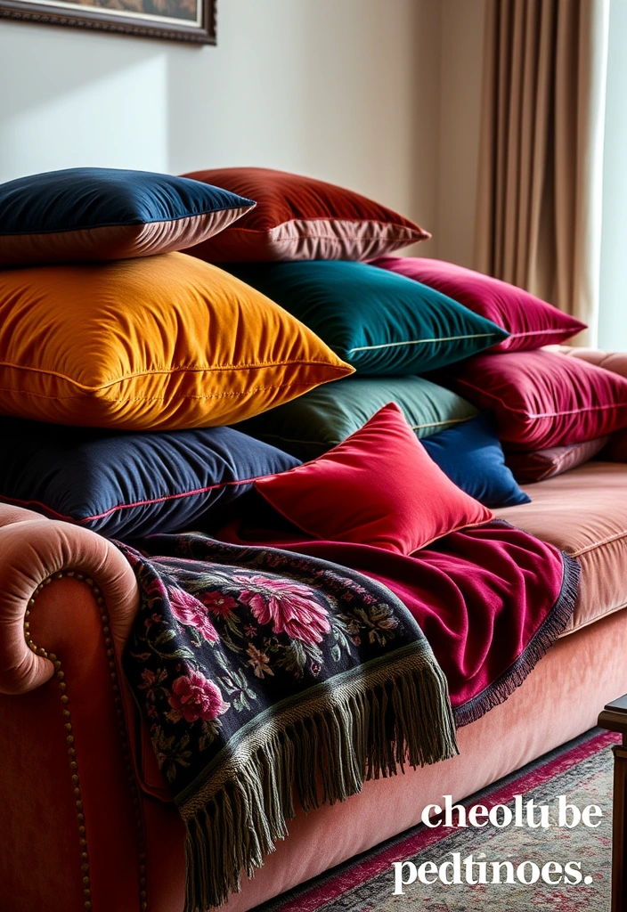 15 Enchanting Medieval Home Decor Ideas That Will Transport You to a Castle! - 7. Cozy Textiles