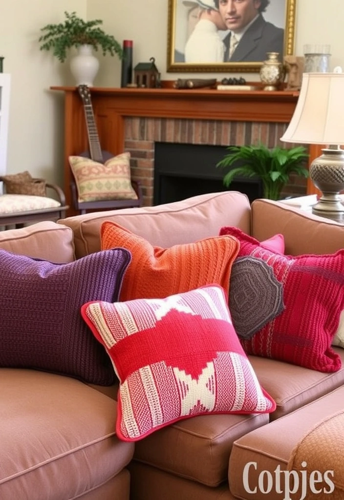 15 Genius Upcycled Crafts That Are Surprisingly Chic and Eco-Friendly! - 11. Old Sweater Pillows