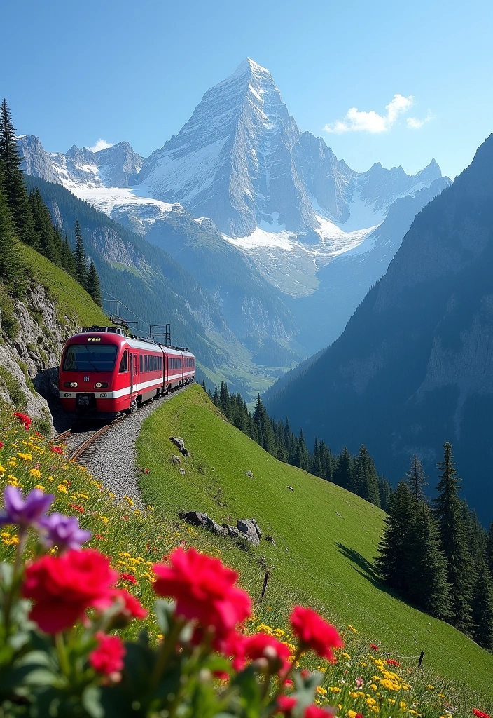 15 Scenic Train Routes in 2025 That Will Leave You Speechless! - 1. Glacier Express, Switzerland