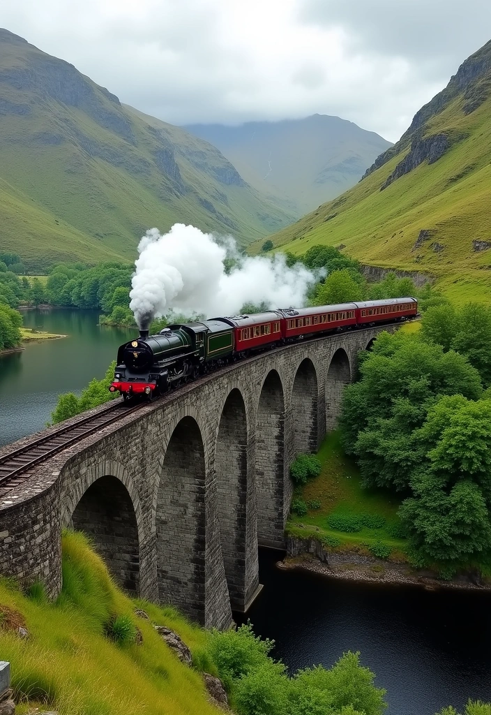 15 Scenic Train Routes in 2025 That Will Leave You Speechless! - 9. The Jacobite, Scotland