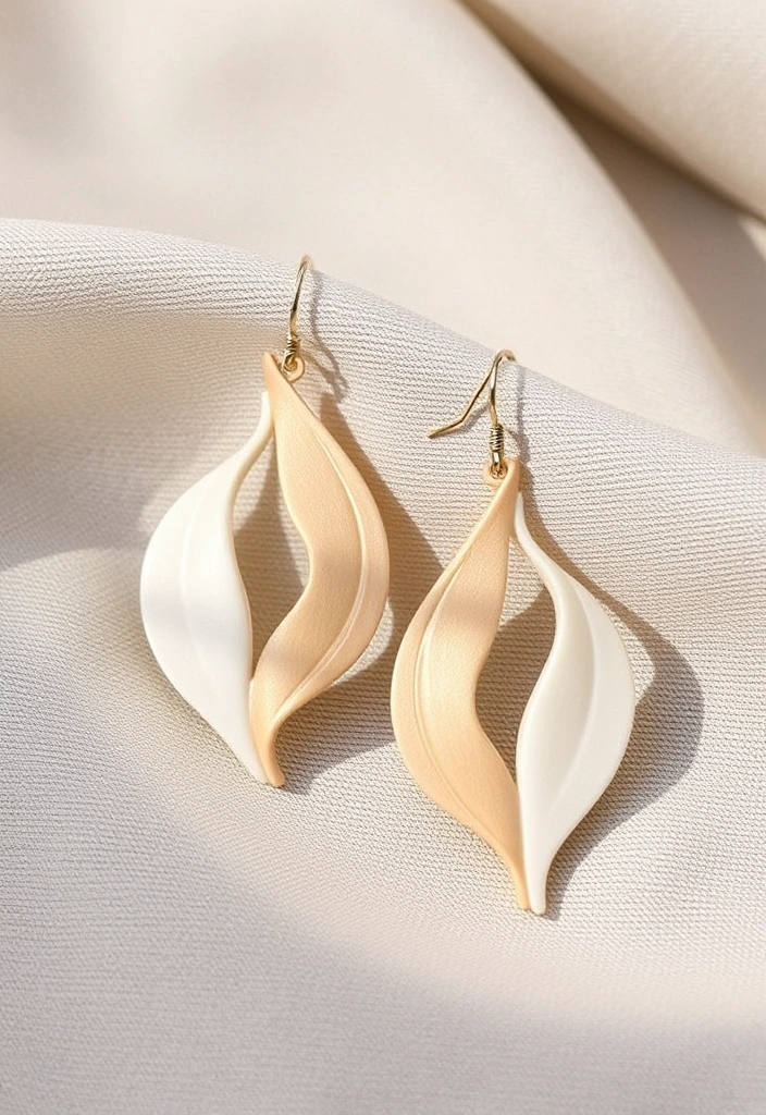 18 Minimalist Earring Trends That Prove Less Is More (Wait Until You See #7!) - 11. Organic Shapes
