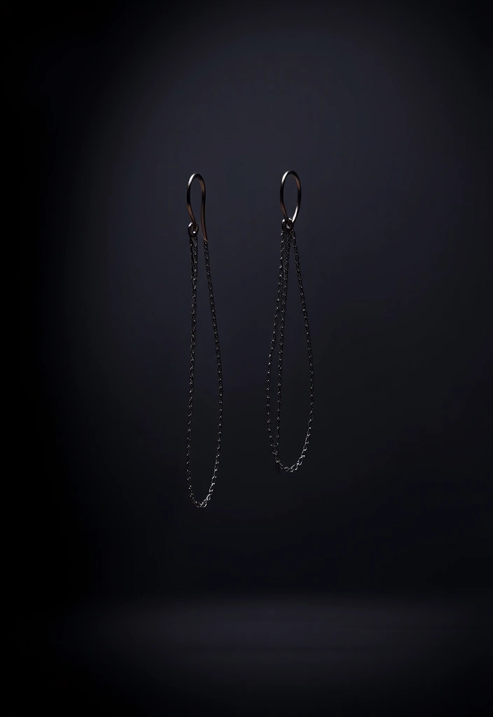 18 Minimalist Earring Trends That Prove Less Is More (Wait Until You See #7!) - 12. Chain Details