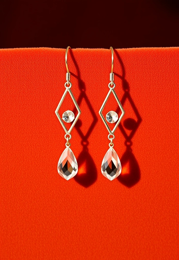 18 Minimalist Earring Trends That Prove Less Is More (Wait Until You See #7!) - 14. Minimalist Chandelier