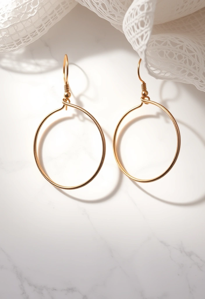 18 Minimalist Earring Trends That Prove Less Is More (Wait Until You See #7!) - 2. Sleek Hoops
