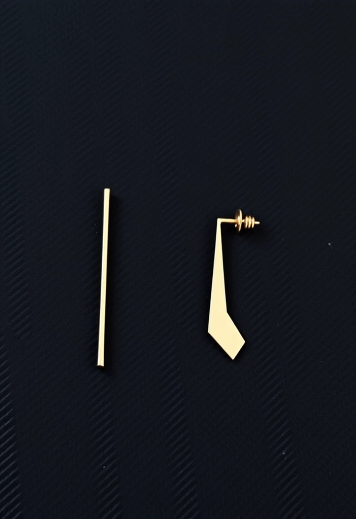 18 Minimalist Earring Trends That Prove Less Is More (Wait Until You See #7!) - 4. Asymmetrical Designs