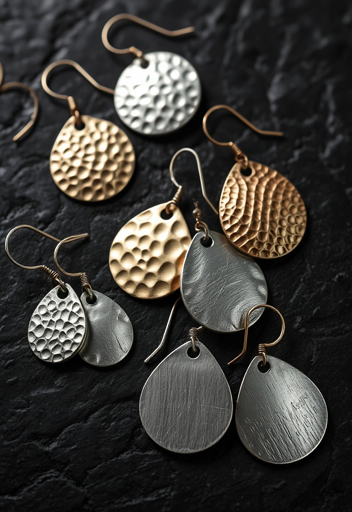 18 Minimalist Earring Trends That Prove Less Is More (Wait Until You See #7!) - 8. Textured Finishes
