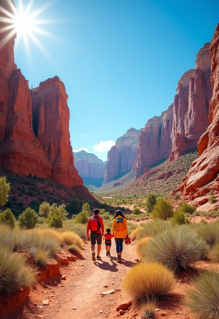 20 Breathtaking Outdoor Family Vacations That Will Inspire Adventure! - 12. Red Rock Canyon, Nevada