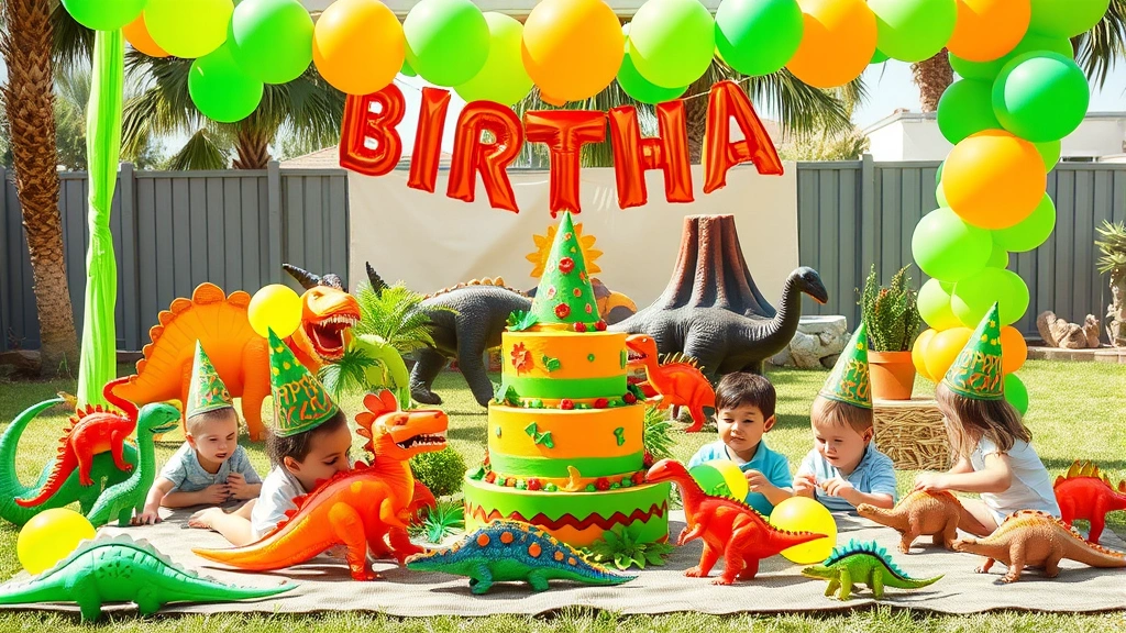 20 Exciting Dinosaur Party Ideas Roaring with Excitement!