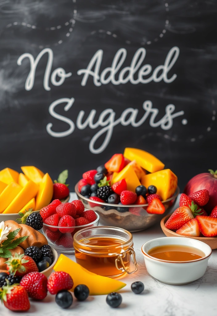 20 Nutrition Tips for Longevity: 10 Healthy Habits You Can’t Ignore! - 6. Limit Added Sugars