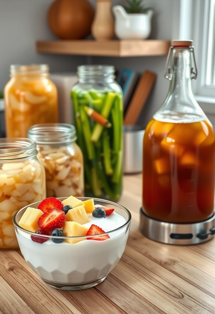 20 Nutrition Tips for Longevity: 10 Healthy Habits You Can’t Ignore! - 8. Fermented Foods for Gut Health