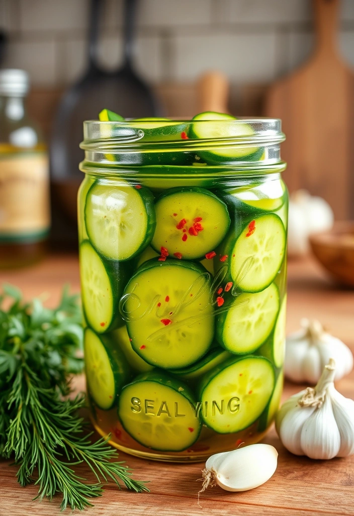 20 Spicy Pickle Recipes That Will Make Your Taste Buds Dance  - 1. Classic Spicy Dill Pickles