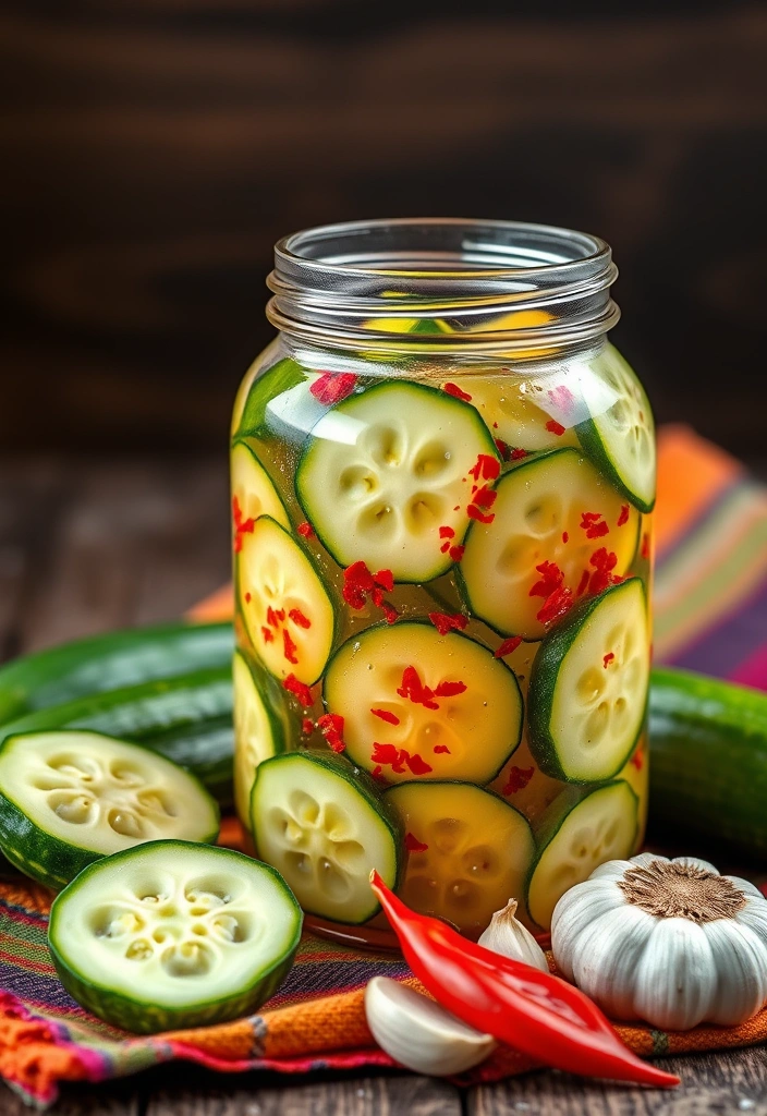 20 Spicy Pickle Recipes That Will Make Your Taste Buds Dance  - 5. Spicy Fermented Pickles