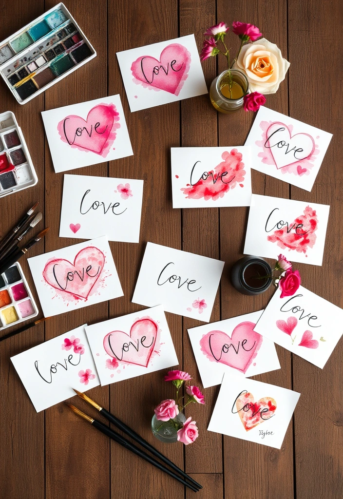 2025's Most Inspiring Valentine Ideas That Will Make You Fall in Love Again! - 1. Hand-Painted Love Notes