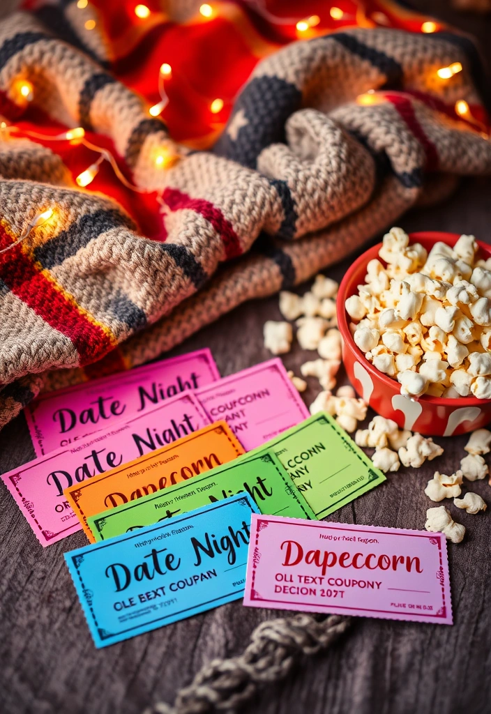 2025's Most Inspiring Valentine Ideas That Will Make You Fall in Love Again! - 10. DIY Couples' Coupons for Date Nights