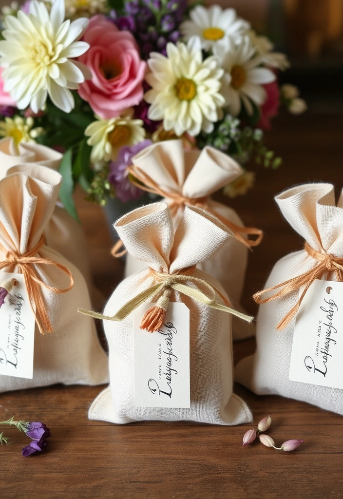 2025's Most Inspiring Valentine Ideas That Will Make You Fall in Love Again! - 13. DIY Scented Love Sachets