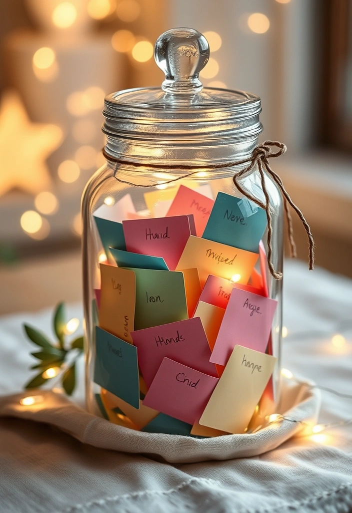 2025's Most Inspiring Valentine Ideas That Will Make You Fall in Love Again! - 7. Memory Jar