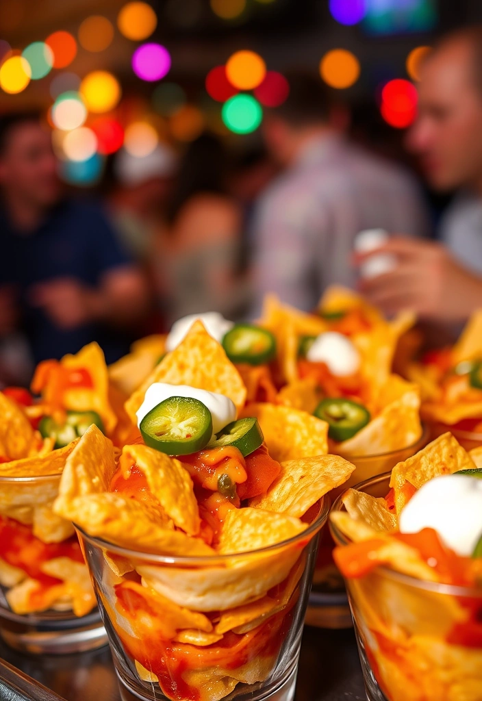 21 Finger Foods for 2025 Parties That Everyone Will Love! - 1. Mini Loaded Nachos