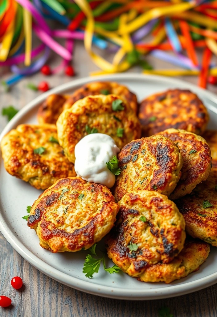 21 Finger Foods for 2025 Parties That Everyone Will Love! - 13. Zucchini Fritters