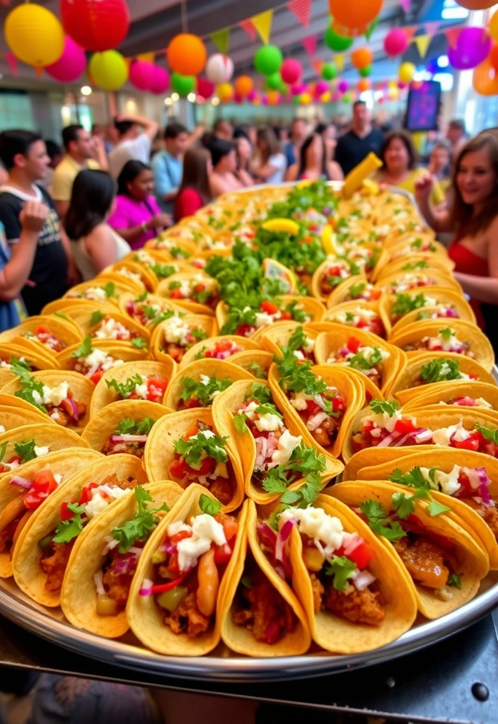 21 Finger Foods for 2025 Parties That Everyone Will Love! - 21. Mini Tacos