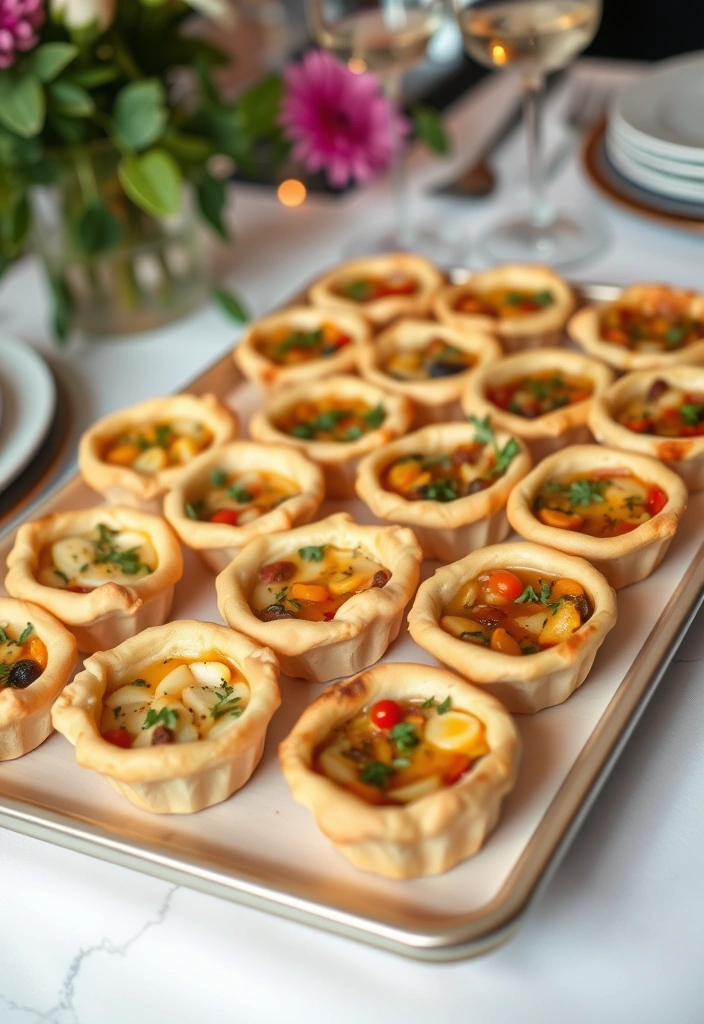 21 Finger Foods for 2025 Parties That Everyone Will Love! - 7. Mini Quiches