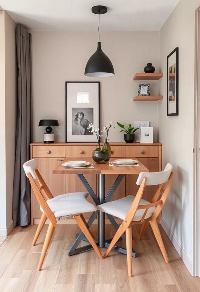 22 Space-Saving Solutions for 2025 That Will Maximize Every Corner! - 11. Foldable Furniture: Convenience on the Go