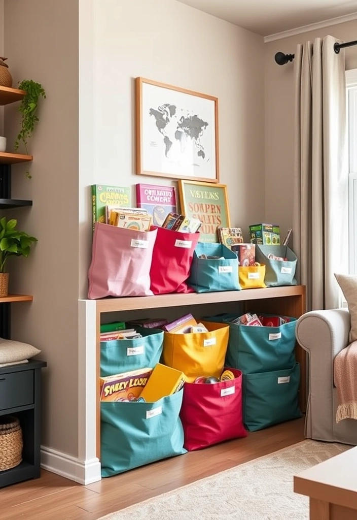 22 Space-Saving Solutions for 2025 That Will Maximize Every Corner! - 15. Reusable Storage Bags: Eco-Friendly Organization