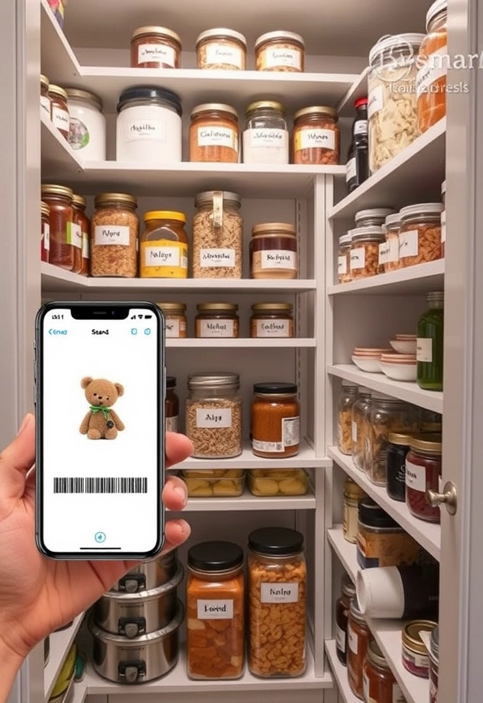 22 Space-Saving Solutions for 2025 That Will Maximize Every Corner! - 21. Smart Labels: Technology Meets Organization