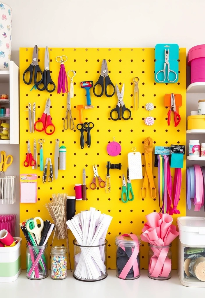 22 Space-Saving Solutions for 2025 That Will Maximize Every Corner! - 4. Pegboards: Versatile Wall Organization
