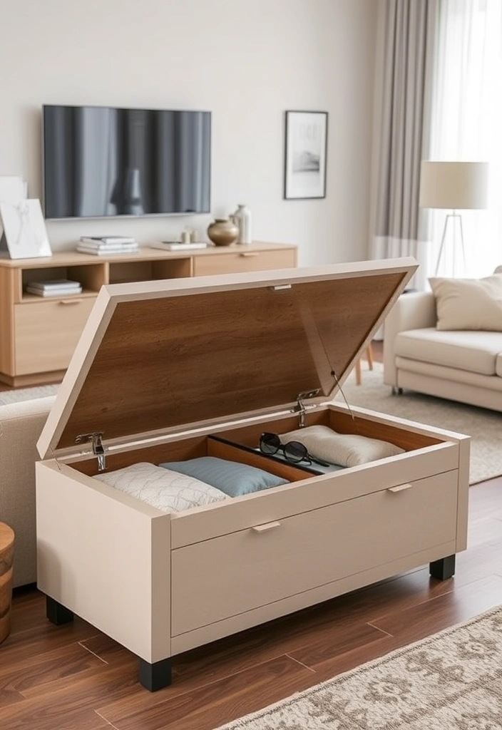 22 Space-Saving Solutions for 2025 That Will Maximize Every Corner! - 5. Hidden Storage: Surprising Spaces