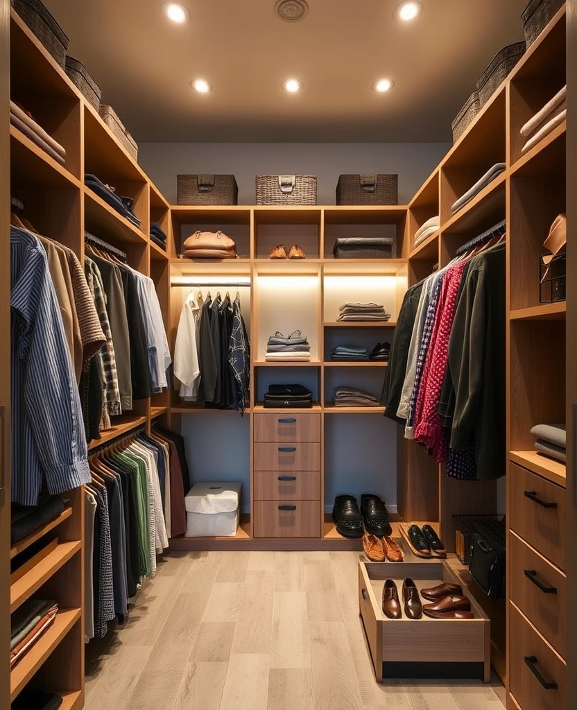 22 Space-Saving Solutions for 2025 That Will Maximize Every Corner! - 7. Closet Organization Systems: Maximize Your Wardrobe