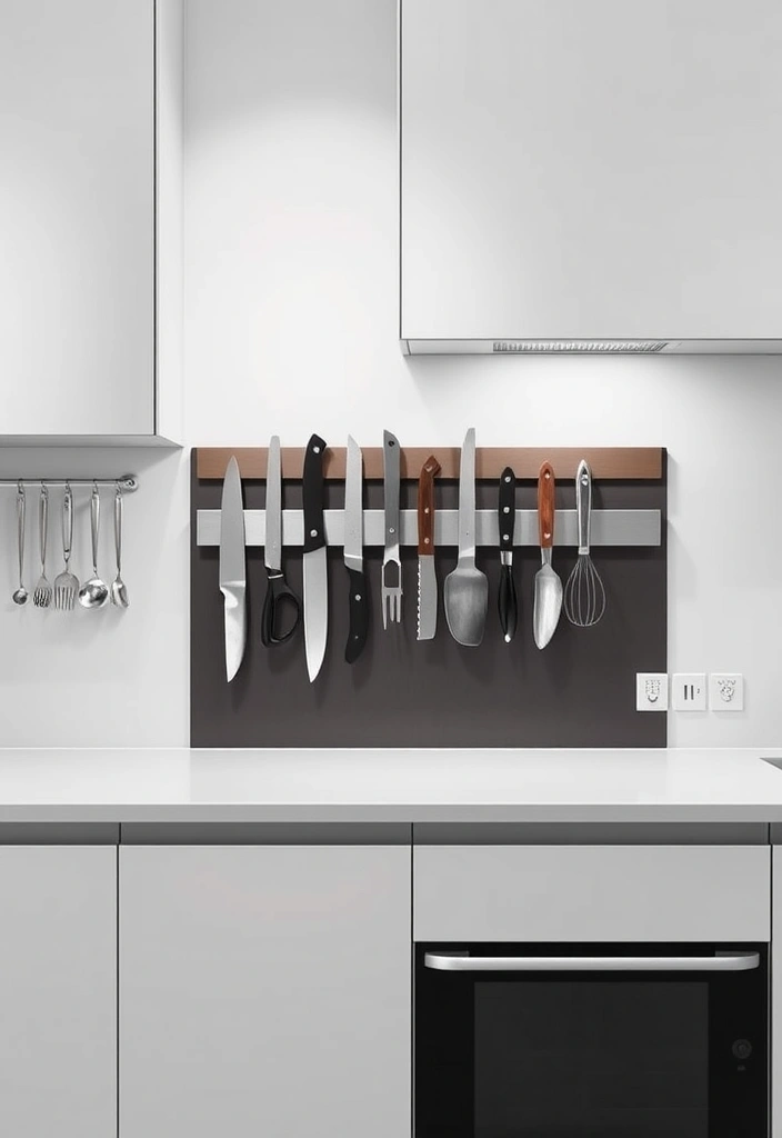 22 Space-Saving Solutions for 2025 That Will Maximize Every Corner! - 8. Magnetic Strips: Stick and Organize