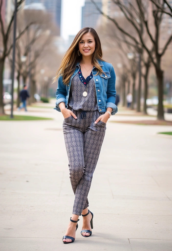 25 Street Moto Boho Styles That Will Turn Heads Everywhere You Go! - 19. Boho Layering with Jumpsuits