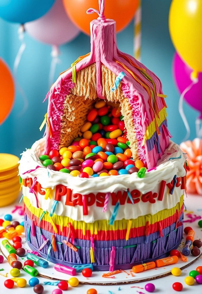Chaotic Cakes 2025: 10 Crazy Creations That Will Wow Everyone! - 6. The Interactive Cake