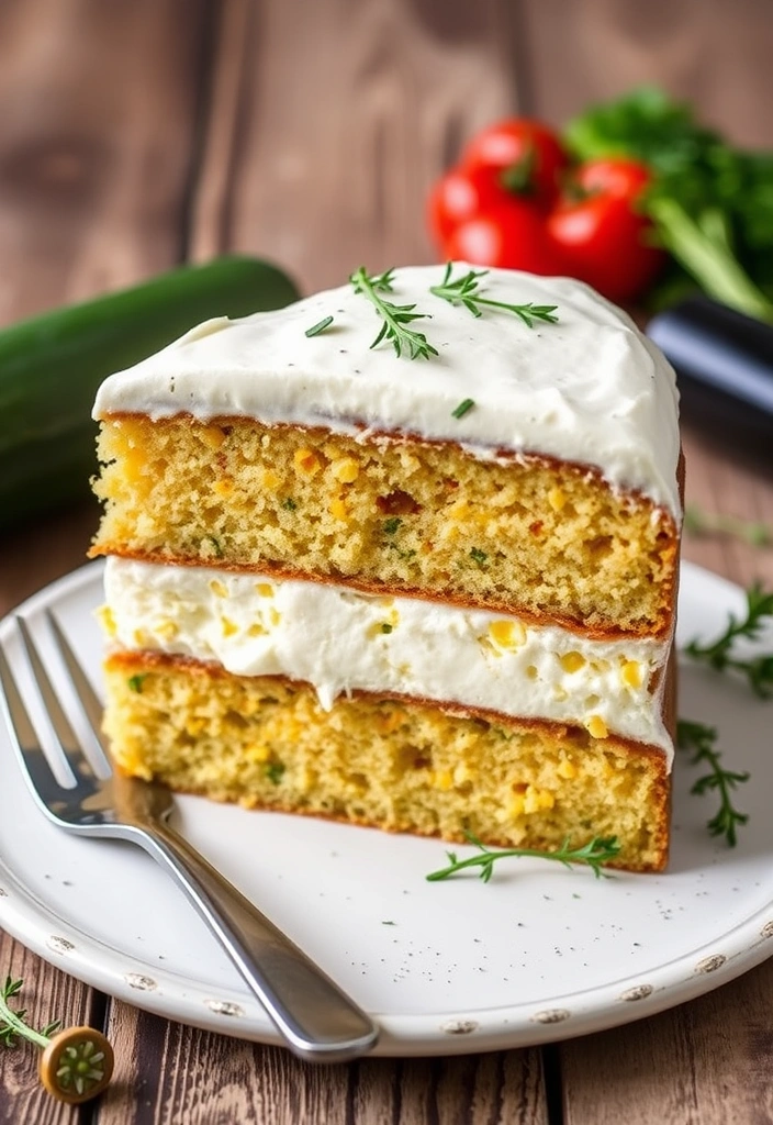 Chaotic Cakes 2025: 10 Crazy Creations That Will Wow Everyone! - 7. The Savory Cake