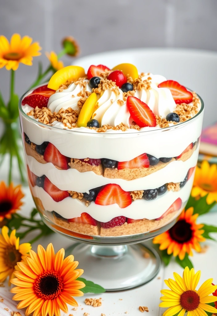 Chaotic Cakes 2025: 10 Crazy Creations That Will Wow Everyone! - 8. The Layered Parfait Cake