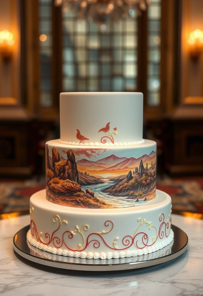 Chaotic Cakes 2025: 10 Crazy Creations That Will Wow Everyone! - 9. The Edible Art Cake